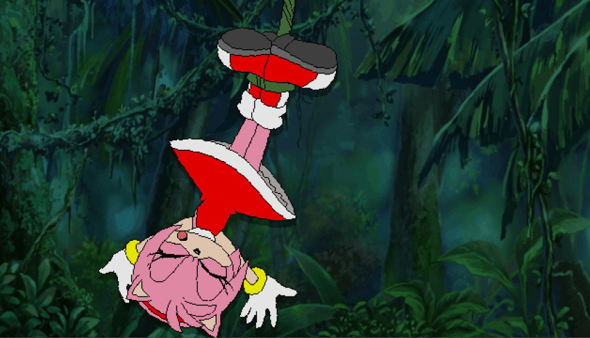 amy_rose dress dress_lift gif green_eyes panties pink_body sega sega skirt skirt_lift sonic_the_hedgehog_(series) underwear upside-down upskirt white_panties