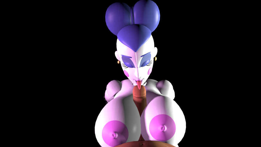 ballora five_nights_at_freddy's licking_penis paizuri penis sexbot_ballora sister_location