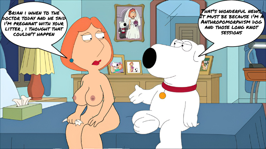 beastiality brian_griffin family_guy knocked_up lois_griffin milf