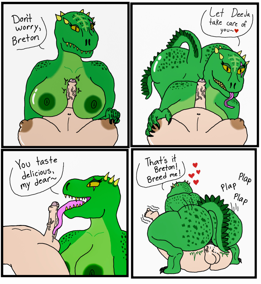 1futa 1girl amazon_position argonian bethesda_softworks big_ass big_breasts breast_grab chubby_futanari claws cum cum_in_pussy cum_inside dan-jzu elder_scrolls futanari futasub green_body green_skin huge_ass huge_breasts impregnation_request licking_penis light-skinned_futanari long_tongue looking_at_viewer pov scalie sharp_teeth skyrim tail vaginal_penetration yellow_eyes