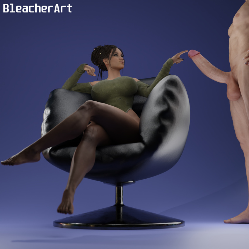 1boy 1girl 1girls 3d 3d_model 3d_render balls ballsack big_ass big_ass big_balls big_breasts big_penis big_thighs bimbo bimbo_body black_body black_hair bleacherart breasts chair chair_position clothed clothed_female clothing cock_hungry cyberpunk cyberpunk_(series) cyberpunk_2077 dark-skinned_female dark_body dark_hair dark_skin dreadlocks dreads female_focus female_human finger_on_penis fingers fit fit_female human human_only humanoid imminent_fellatio imminent_interracial imminent_oral imminent_sex interracial interracial_sex light-skinned light-skinned_male light_body light_skin looking_at_another looking_at_partner male muscular muscular_male naked_male nude nude nude_male nude_male_clothed_female panam_palmer penis penis penis penis_awe penis_out scrotum sitting sitting_on_chair vein veins veiny veiny_muscles veiny_penis video_game video_game_character video_game_franchise video_games white_body white_skin