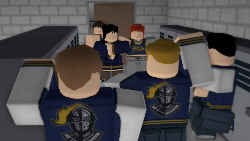 3_girls 3boys 3d before_sex cheerleader hyakuyen roblox roblox_game robloxian source_removed tagme thirlcrest_academy
