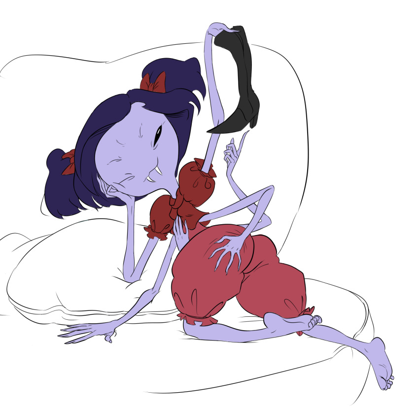 1girl 2d 2d_(artwork) 5_eyes 6_arms anthro anthro_only arachnid ass black_boots black_high_heel_boots bloomers boots digital_media_(artwork) fangs feet female_anthro female_only grabbing_own_ass high_heel_boots monster monster_girl muffet multiple_arms multiple_eyes multiple_hands purple_body purple_hair purple_skin removing_shoes soles solo_anthro solo_female spider spider_girl staerk third-party_source toes undertale undertale_(series) video_games white_background
