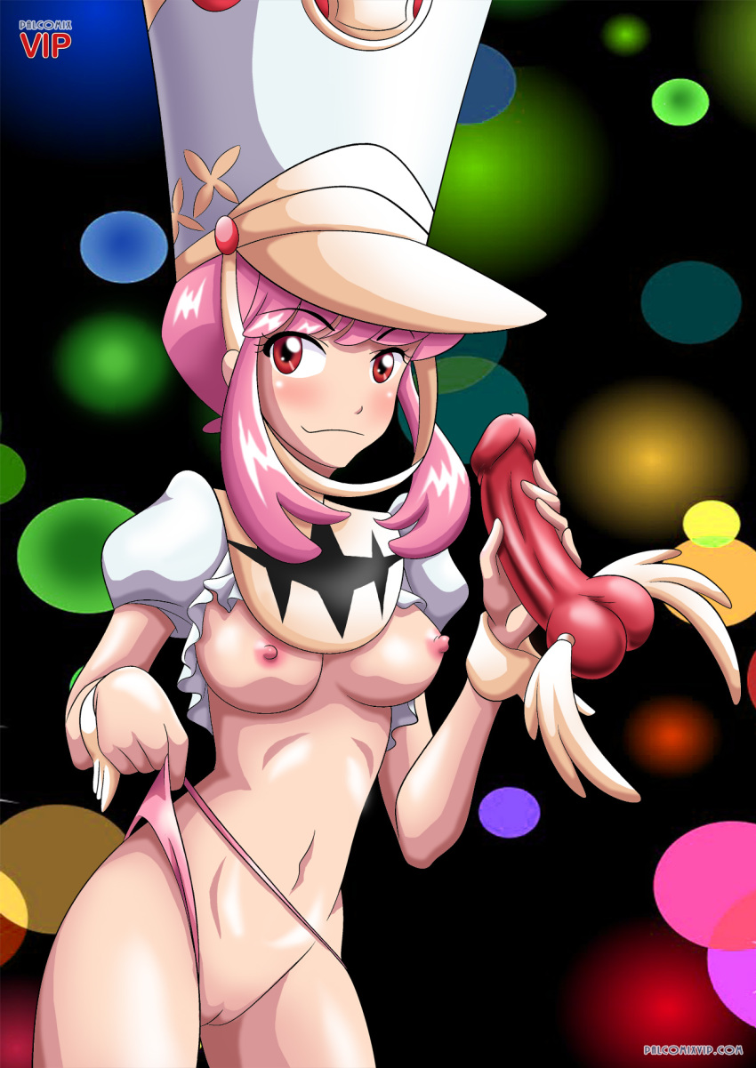 1girl breasts jakuzure_nonon kill_la_kill palcomix pink_hair tagme