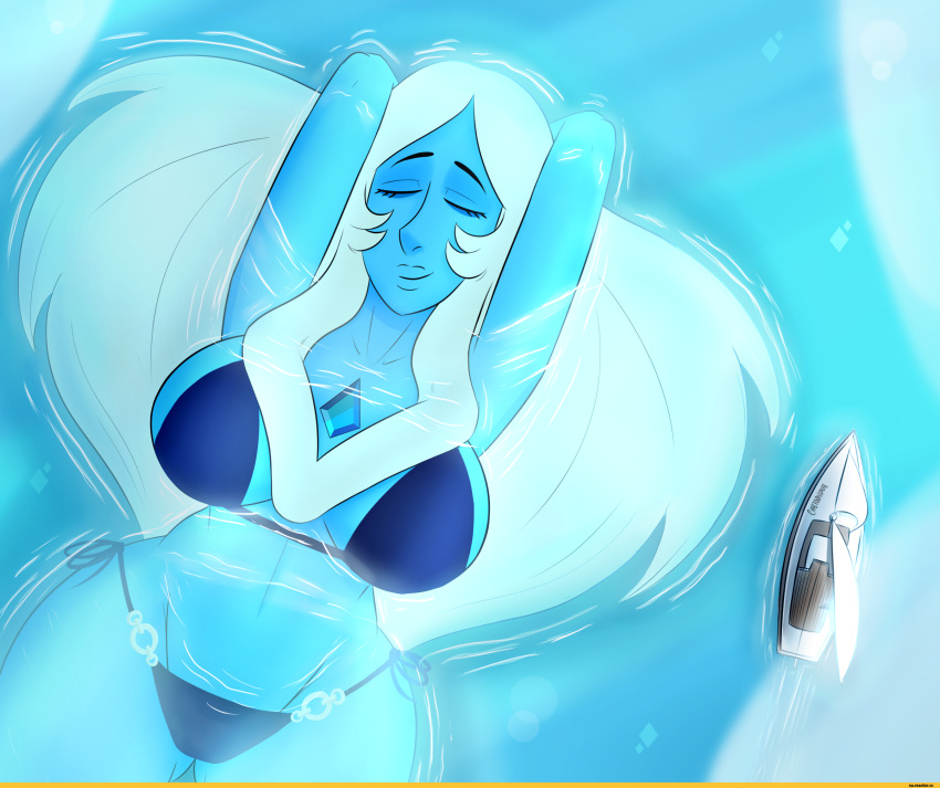 blue_diamond blue_diamond_(steven_universe) cartoon_network steven_universe water