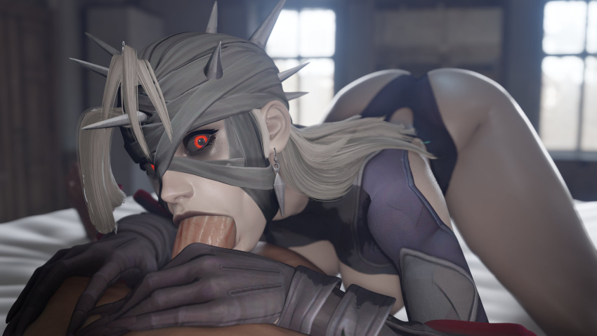 1boy 1girl 1girls 3d big_ass black_sclera covered_face digital_media_(artwork) emberstock fellatio fellatio invisible_woman invisible_woman_(marvel_rivals) male male/female male_pov malice_(marvel) malice_(marvel_rivals) marvel marvel_comics marvel_rivals oral pale_skin partial_male pov red_eyes red_iris sue_storm tagme white_hair white_skin