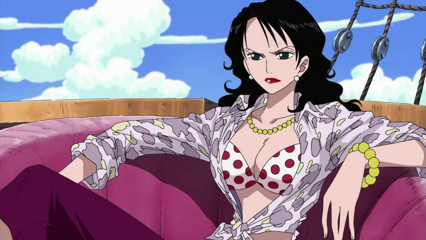 alvida big_breasts bra breasts cleavage one_piece tagme