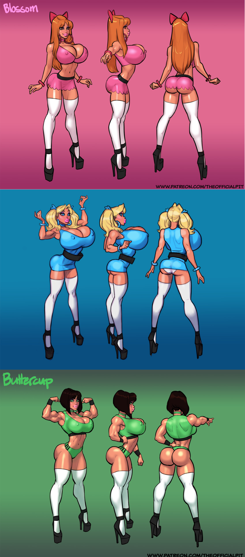 John Persons Powerpuff Girls Porn - Xbooru - 3girls adult aged up bimbo black hair blonde hair blossom (ppg)  blue eyes bob cut bubbles (ppg) buttercup (ppg) cartoon network green eyes  huge breasts john persons multiple girls powerpuff