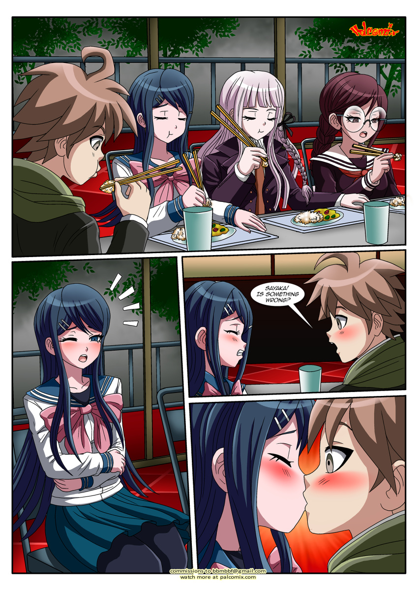 bbmbbf comic danganronpa danganronpa:_the_animation danganronpa:_trigger_happy_havoc danganronpa_(series) danganronpa_1 fukawa_touko harem_of_despair kirigiri_kyouko maizono_sayaka makoto_naegi palcomix sayaka_maizono