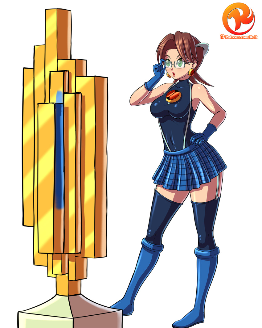 big_breasts breasts genderswap mega_man mega_man_battle_network mega_man_nt_warrior megaman megaman.exe reit rockman rockman_exe rockman_exe_(character)