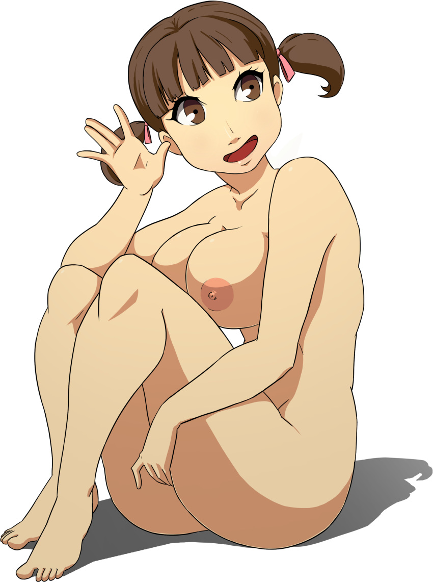 ass big_ass big_breasts breasts doujima_nanako nude persona persona_4 rebera underbutt