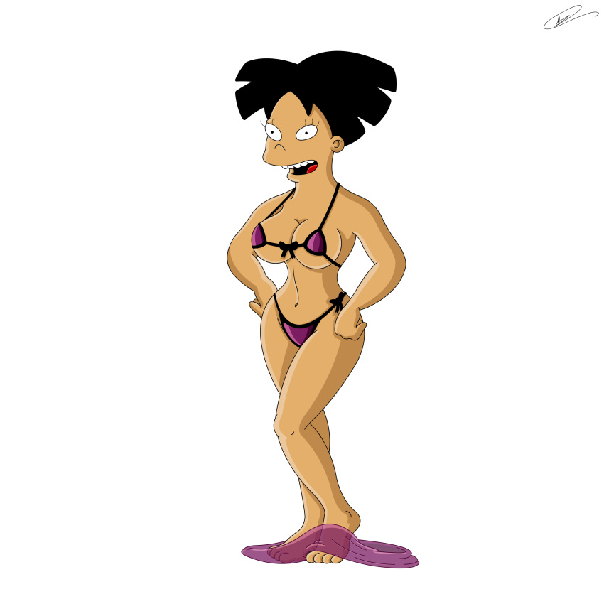 amy_wong bikini breasts futurama spider-matt