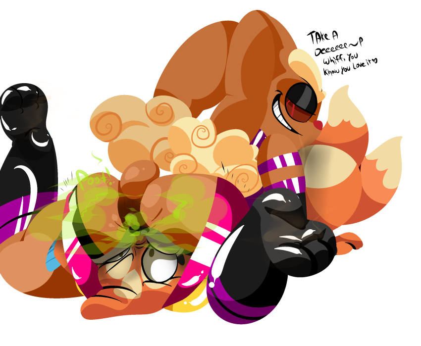 1girl ass_in_face butt_in_face butt_on_face buttsharb dominant_male fart fart_fetish farting farting_in_mouth farting_in_nose femboy floatzel furry lopunny male male/female sharbnotic sharbnotic! squiddy62