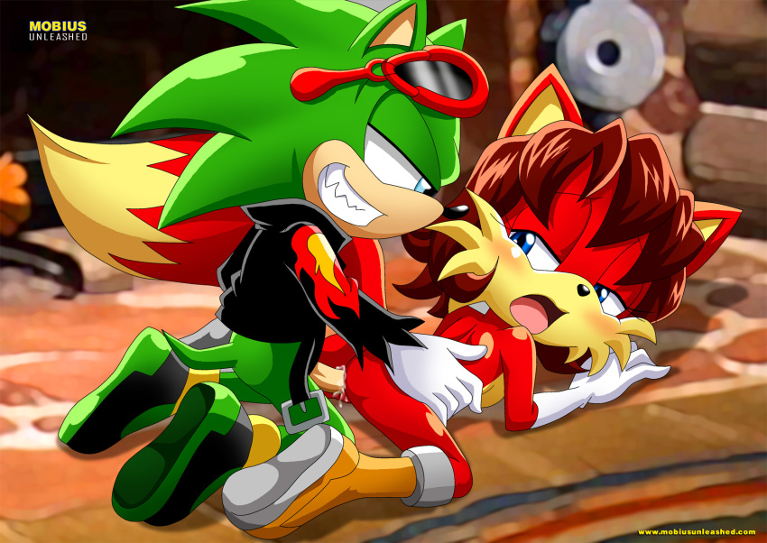 archie_comics bbmbbf fiona_fox mobius_unleashed palcomix scourge_the_hedgehog sega