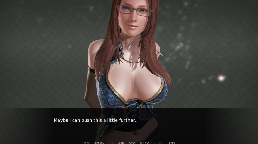 cleavage cosplay game games glasses manic_minxy sim