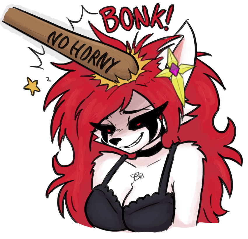 1girl 1girl 1girls anthro bad_bitch baseball_bat bat big_breasts big_breasts big_ears big_eyelashes bitch black_bra black_clothing black_lips black_markings black_sclera bra breasts busty_female cat_ears cat_girl catgirl chocker cleavage colored cross_earrings cute digital_media_(artwork) earring english_text fanart felid feline felis female_anthro female_focus female_furry female_only fur furry furry_female furry_only golden_earrings goth goth_furry goth_girl heart infie infie_(snfw) lips long_hair mammal marking markings markings_on_face mature mature_female meme necrolourian_(species) no_ai no_horny non-human non_explicit nose oc original original_character red_eyes red_hair red_long_hair redhead redhead_female redheaded_female sfw sfw_version slut snfw snfw_(artist) solo_female star sticker symbol symbol_on_chest tattoo tattoo_on_chest white_fur white_skin whore xelfaye