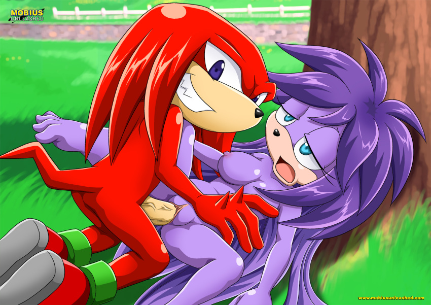 archie_comics barefoot bbmbbf big_breasts erect_nipples erection gala-na knuckles_the_echidna looking_at_viewer mobius_unleashed palcomix sega soles sonic_(series) sonic_the_hedgehog_(series) toes veins