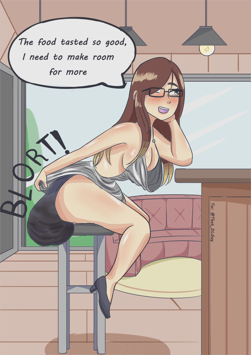 1girl 1girls messing panty_poop pee peeing peeing_self scat soiled_panties soiling that_dlguy wetting wetting_clothing wetting_self