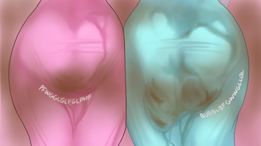 1girl 2_girls archimedes_(artist) mario_(series) messing multiple_girls panty_poop panty_pooping princess_peach rosalina scat soiling soiling_underwear