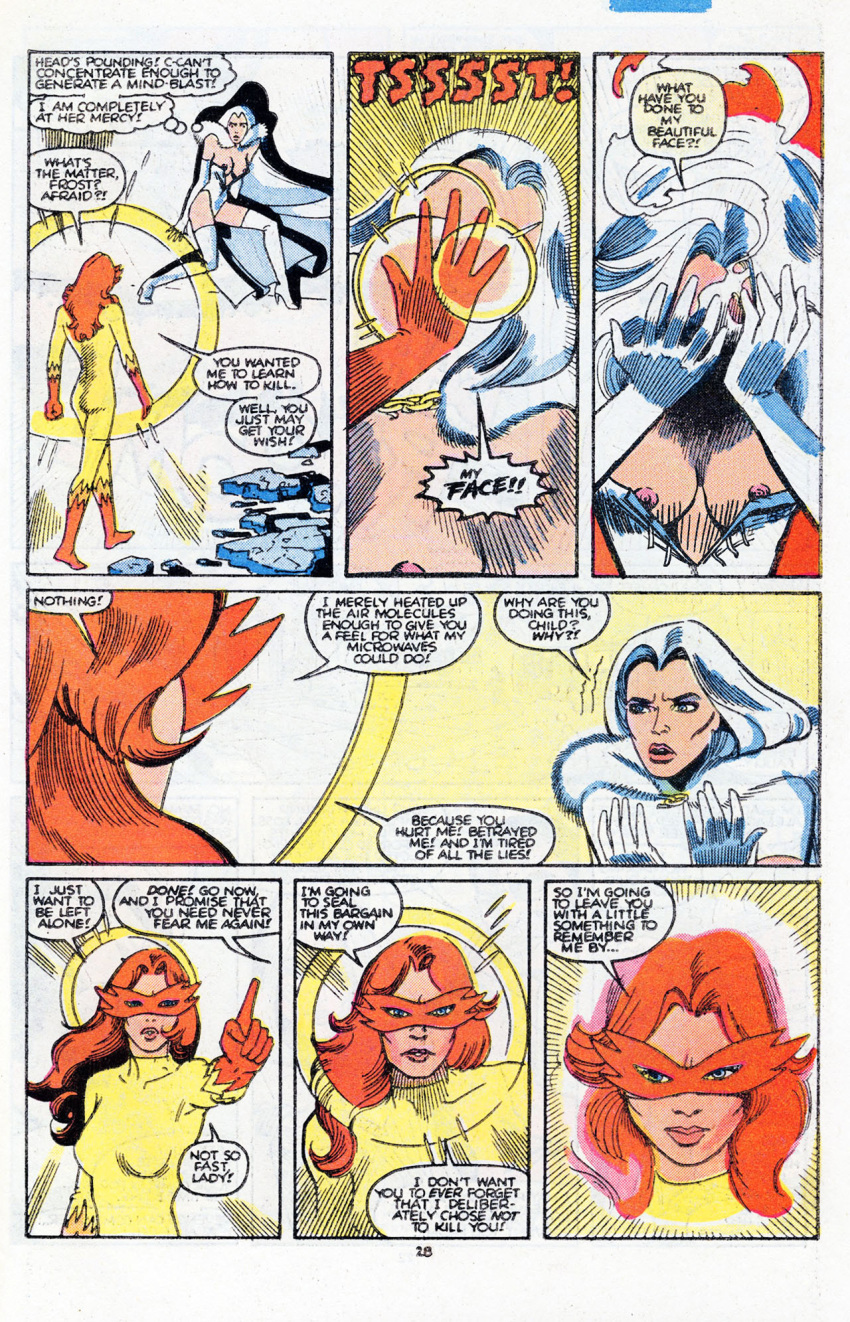 angelica_jones black_queen comic emma_frost firestar marvel sebastian_shaw selene_gallio un-censor white_queen x-men