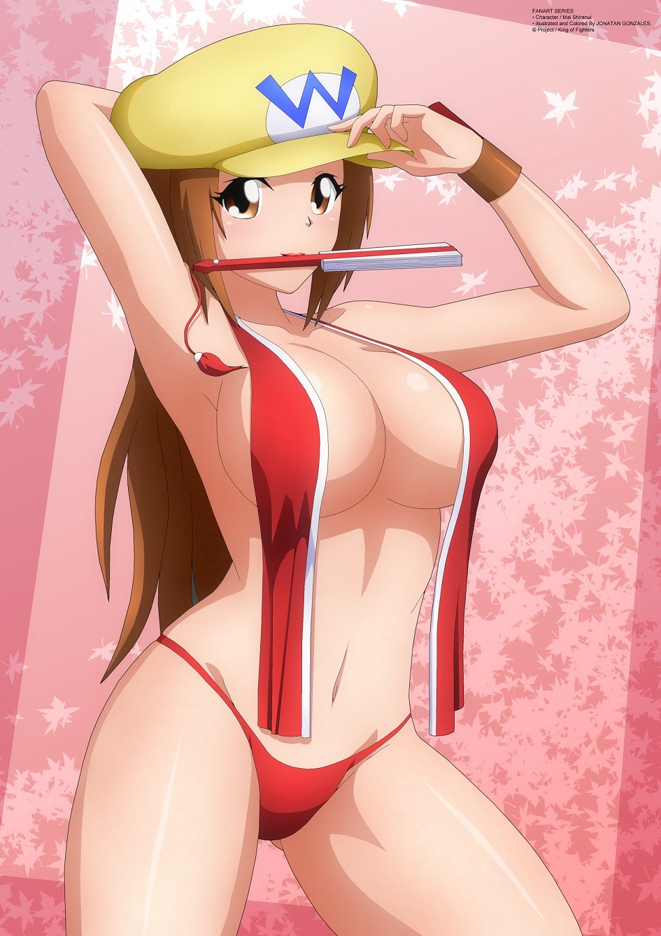 Rule 34 Dev - 1girl big_breasts breasts fatal_fury high_heels  looking_at_viewer mai_shiranui panties ponpondou ponpondou_(artist) pussy  spread_legs spread_pussy|794939