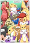 1girl bastemon beastmon comic digihentai digimon dorulumon gaomon how_renamon_became_a_sex_idol_(digimon) nipples palcomix renamon rating:Explicit score:0 user:Christianmar762