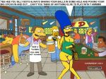 barney_gumble carl_carlson cosmic cosmic_(artist) homer_simpson marge_simpson moe's_tavern moe_szyslak the_simpsons yellow_skin rating:Explicit score:3 user:O2B_Free