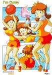 ass basketball blue_eyes drink gym_shorts i'm_daisy nintendo orange_hair princess_daisy sakusakupanic super_mario_bros. rating:Safe score:22 user:PeachIsSexy1995