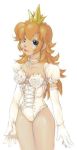 blonde_hair blue_eyes crown gloves lingerie long_hair princess_peach solo super_mario_bros. teddy rating:Questionable score:2 user:loner