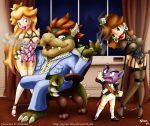 ayvuir_blue ball_gag bdsm bondage bowser cigar collar leash nintendo pimp princess_daisy princess_peach rope shibari spreader_bar super_mario super_mario_bros. tatanga rating:Explicit score:22 user:tags