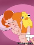 big_breasts blush breast_grab breast_sucking breasts candace_flynn closed_eyes disney doll hairband incest kissing linda_flynn-fletcher lipstick long_hair milf nude orange_hair phineas_and_ferb red_lipstick short_hair small_breasts socks toongrowner yuri rating:Explicit score:27 user:zipp