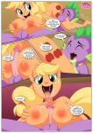 an_apple's_core_is_always_hardcore applejack equestria_untamed palcomix spike_(mlp) rating:Explicit score:3 user:losttapes219