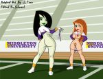 ass black_hair bottomless breasts cheerleader disney edit erect_nipples fnbman green_eyes green_lipstick green_skin kim_possible kimberly_ann_possible levelord lipstick lltoon long_hair looking_back nipples nude orange_hair panties panties_around_legs pubic_hair pussy red_lipstick shego smile string_panties underwear rating:Explicit score:23 user:zipp