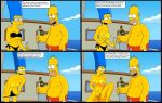 black_bikini blue_hair blue_pubic_hair homer_simpson homerjysimpson marge_simpson the_simpsons yellow_skin rating:Explicit score:13 user:toonhunter