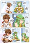 1boy 1girl comic inusen kid_icarus kid_icarus_(comic) male/female nintendo palutena pit rating:Safe score:2 user:Christianmar762