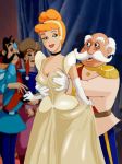 blonde_hair blue_eyes cartoonvalley.com cinderella clothed disney dress eyebrows gloves helg_(artist) princess_cinderella the_king_(cinderella) white_hair rating:Questionable score:5 user:mmay