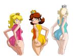 ass axel-rosered long_hair looking_back nintendo princess_daisy princess_peach rosalina short_hair rating:Explicit score:43 user:ellampalli