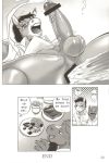 aoi_takayuki black_and_white comic couple cum cum_while_penetrated english_text equine gay hard_translated horse kawai_takahiro male monochrome penis soft_juice testicles text rating:Explicit score:3 user:Moonreker