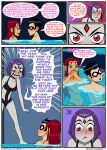 alien alien_girl comic dc_comics dick_grayson emotion_sickness_(teen_titans) grey_skin incognitymous_(artist) koriand'r orange_skin pool purple_hair rachel_roth raven_(dc) red_hair robin starfire swimming_pool tagme teen_titans rating:Questionable score:2 user:losttapes219