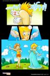 3girls anal anus aqua_eyes ass blonde_hair blue_eyes crown female fingering lipstick nintendo nipples nude princess_daisy princess_peach princess_rosalina sakusakupanic super_mario_bros. super_mario_land text translated rating:Explicit score:8 user:SimsPictures