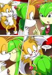 anthro bbmbbf blush canine comic cosmo_the_seedrian female fox furry hetero kissing love_blooms male miles_"tails"_prower mobius_unleashed multiple_tails palcomix plane sega sonic_(series) sonic_team sonic_the_hedgehog_(series) sonic_x tail tongue rating:Questionable score:14 user:SimsPictures