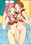 alluring bbmbbf bottomless bra breasts digihentai digimon female mimi_tachikawa naked_from_the_waist_down palcomix palcomix*vip palcomix_vip pink_hair sora_takenouchi yuri rating:Explicit score:26 user:ellampalli