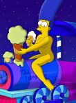 marge_simpson tagme the_simpsons yellow_skin rating:Explicit score:6 user:toonhunter