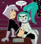 breasts cum cum_on_breasts danny_phantom danny_phantom_(character) darkdp ember_mclain facial ghost nude paizuri rating:Explicit score:43 user:metalpestoq