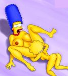 blue_hair cunnilingus huge_breasts incest lisa_simpson marge_simpson mother_and_daughter pearls pussylicking the_simpsons whoa_look_at_those_magumbos yellow_skin rating:Explicit score:26 user:theclit