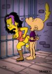 bondage crossover cum_inside gina_vendetti jail nude_male senor_x_(artist) the_simpsons titeuf titeuf_(character) vaginal yellow_skin rating:Explicit score:15 user:O2B_Free