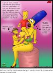 bart_simpson breasts huge_breasts marge_simpson milf sbb slappyfrog the_simpsons yellow_skin you_gonna_get_raped rating:Explicit score:21 user:sbb