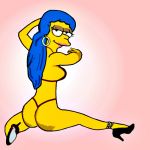 marge_simpson tagme the_simpsons yellow_skin rating:Explicit score:1 user:toonhunter