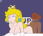 1boy 1girl 1up animated animated_gif bouncing_breasts breasts crown gameplay_mechanics gif hat high_heels jewelry mario mario_(series) minus8 nintendo nude orgasm princess_peach sex super_mario_bros. text rating:Explicit score:34 user:Cane751