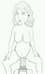 bonnie_swanson dark_hair dildo family_guy kongen milf monochrome nipples pregnant pussy rating:Questionable score:2 user:kongen